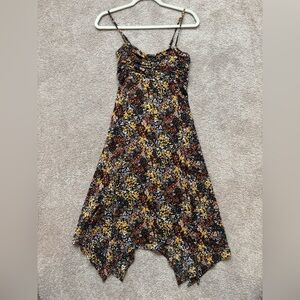 BCBGeneration Asymmetrical Floral Dress